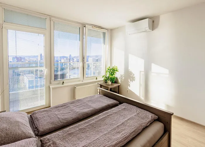 Sunny With Amazing Terrace On The 13th Floor Near Center